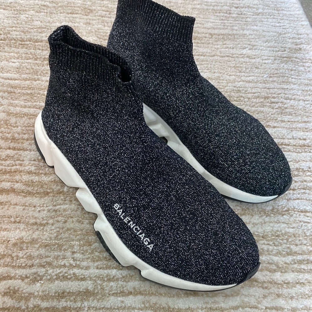 Balenciaga sneakers glitter size 8,5 - Picture 3 of 3